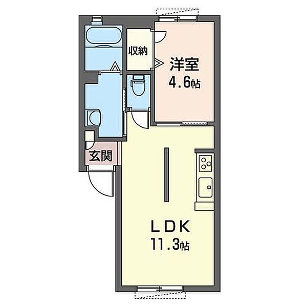 同じ建物の物件間取り写真 - ID:210002696544