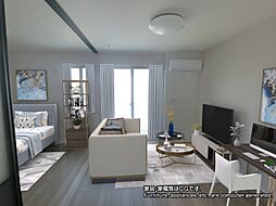 D-ROOM紅雲町A 105 1階1LDKのリビング/ダイニング