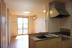 メゾン・ボナールII 203 2階2LDKのリビング/ダイニング