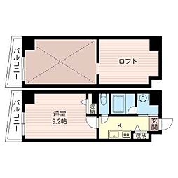 フォートレスQ 1SKの間取図画像