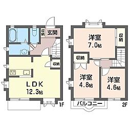 間取図画像 3LDK