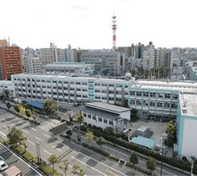 高校「大阪府立福泉高校まで1909m」