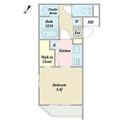 Ｏｎｃｅ上永谷 3階1Kの間取り