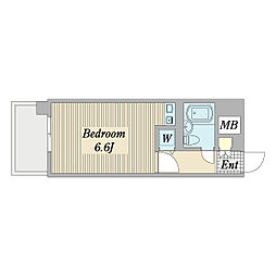 間取図画像 ワンルーム