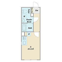 間取図画像 ワンルーム