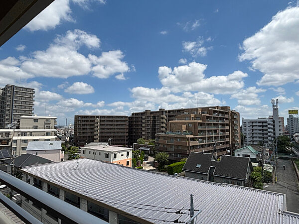 目の前に遮るものが無いので眺望良好です