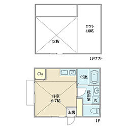 間取図画像 ワンルーム
