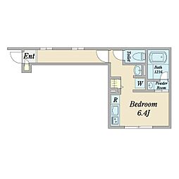 サンクレール柏　ｂｙ　ＭＩＳＡＷＡ 1階1Kの間取り