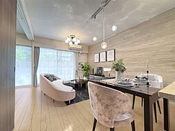 ファインシティ新越谷 3LDKのリビング/ダイニング