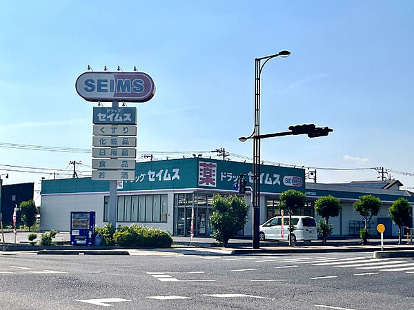ドラックストア 「ドラッグセイムス越谷西大袋店まで709m」