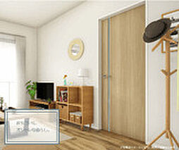 メグナリア 0102 1階2LDKのリビング/ダイニング