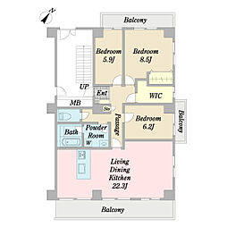 志木ニュータウン中央の森参番街八号棟