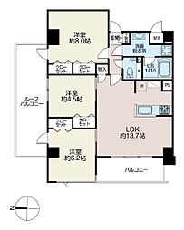 WELINA VILLA 3LDKの間取図画像