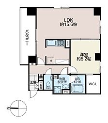 WELINA VILLA 1LDKの間取図画像