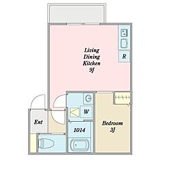 間取図画像 ワンルーム