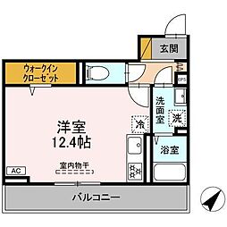 間取図画像 ワンルーム