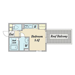 サンクレール柏　ｂｙ　ＭＩＳＡＷＡ 3階1Kの間取り