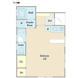 間取図画像 ワンルーム