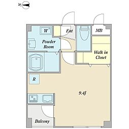 第3石井ビル ワンルームの間取図画像
