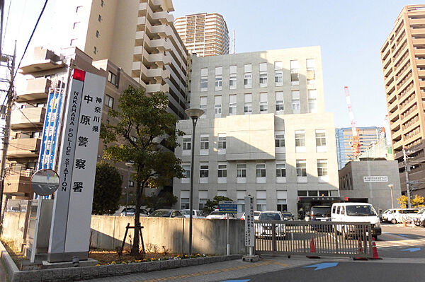 警察署、交番「中原警察署まで2205m」
