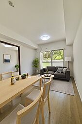 妙蓮寺ダイヤモンドマンション 3LDKのリビング/ダイニング