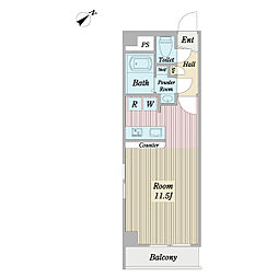 間取図画像 ワンルーム
