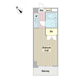 GMハウス ワンルームの間取図画像