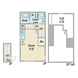 間取図画像 ワンルーム