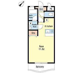 間取図画像 ワンルーム