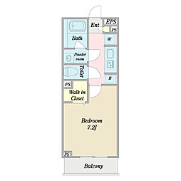 Ｍｉｎｙ 3階1Kの間取り