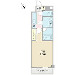 NORIYA 1Kの間取図画像