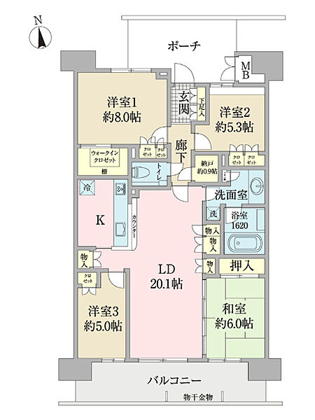 間取り：312001306615