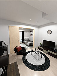 アクト浅草 0901 9階1LDKのリビング/ダイニング