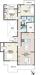 間取図画像 3LDK