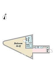 間取図画像 ワンルーム
