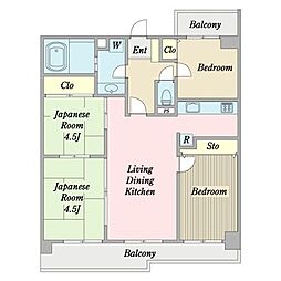 グランドメゾン覚王山通 4LDKの間取図画像