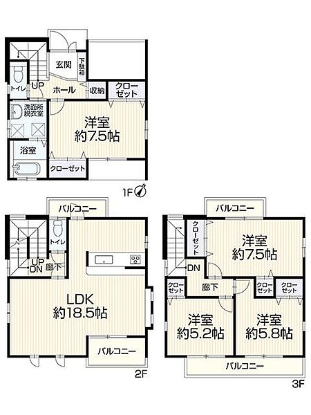 間取り：323000596391