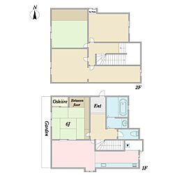 高松町戸建て 1階4LDKの間取り