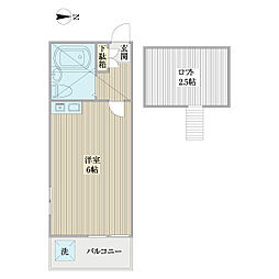 間取図画像 ワンルーム
