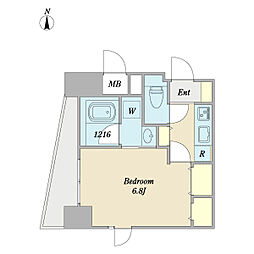 Sanare Nerima 1Kの間取図画像
