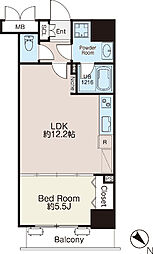ＢＬＥＳＳ曳舟 5階1LDKの間取り