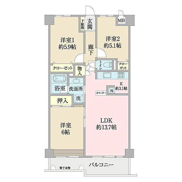 間取り：314002700392