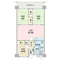 間取図画像 3LDK