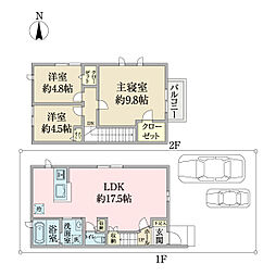 北区小山上板倉町貸家