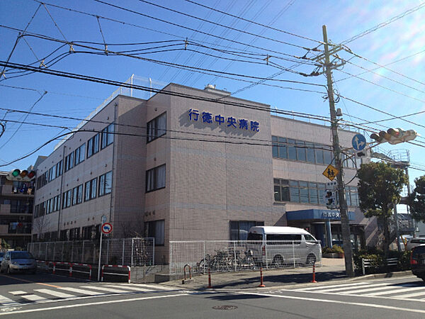 病院「医療法人友康会行徳中央病院まで1304m」