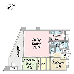 間取図画像 2SLDK