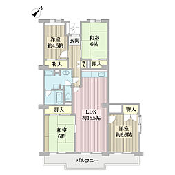 間取図画像 4LDK