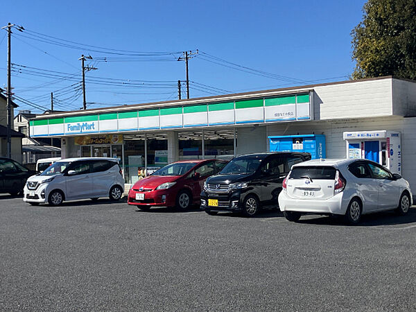 コンビニ「ファミリーマート成田NT中央店まで304m」