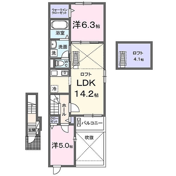 同じ建物の物件間取り写真 - ID:211045827693