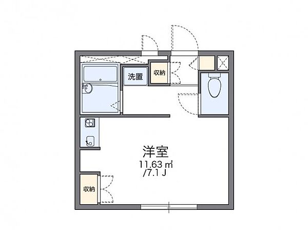 レオパレスジュネス杉戸 202｜埼玉県北葛飾郡杉戸町杉戸1丁目(賃貸アパート1K・2階・20.70㎡)の写真 その2